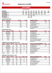 Price List
